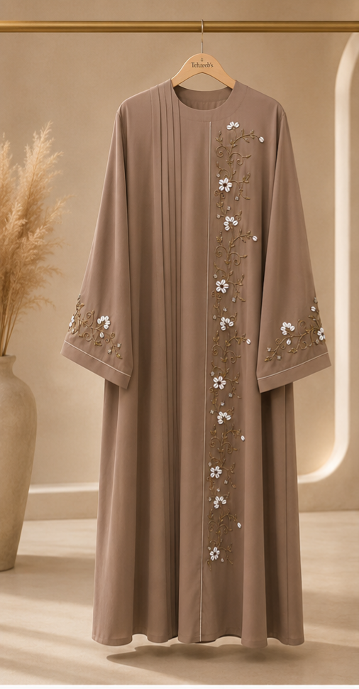 Mishal Daisy Vine Abaya