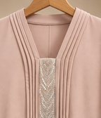 Nashwa Pintuck Crystal Abaya