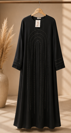 Noorain Arch Beaded Abaya